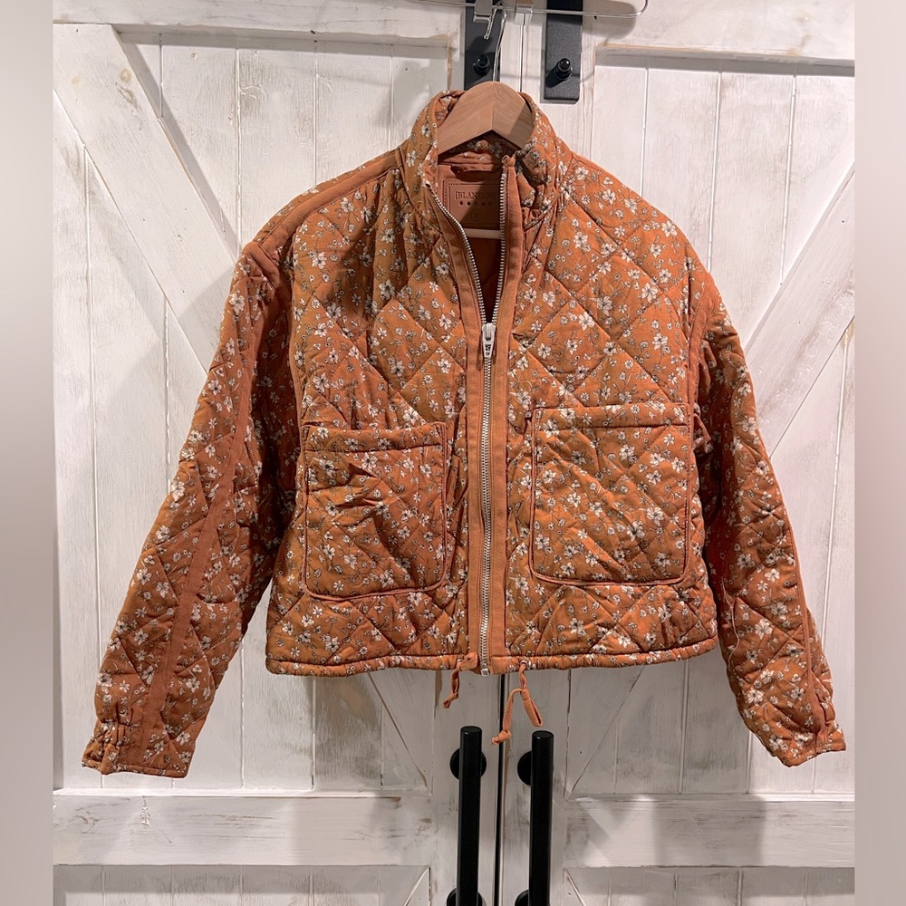 Quilted Floral jacket